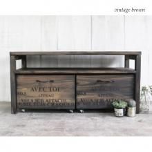 テレビボード - アンティーク風ヴィンテージ風～無垢材のこだわり家具