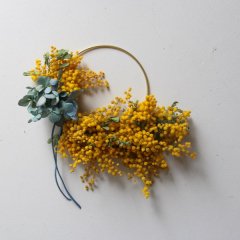 mimosa wreath #02