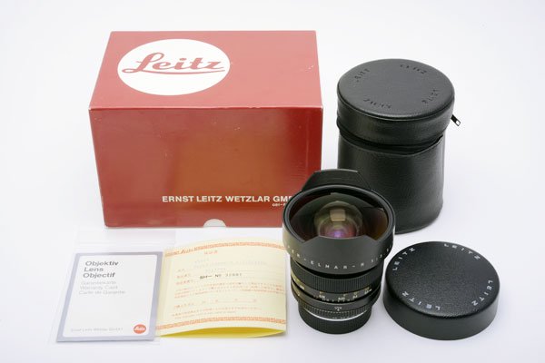 Leica ライカ Super-Elmar-R スーパーエルマー 15mm F3.5 3カム + 元箱