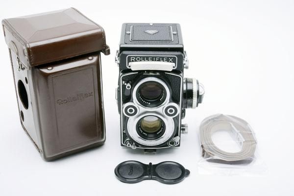 ROLLEIFLEX ローライフレックス 3.5F Planar プラナー 75mmF3.5 + 純正