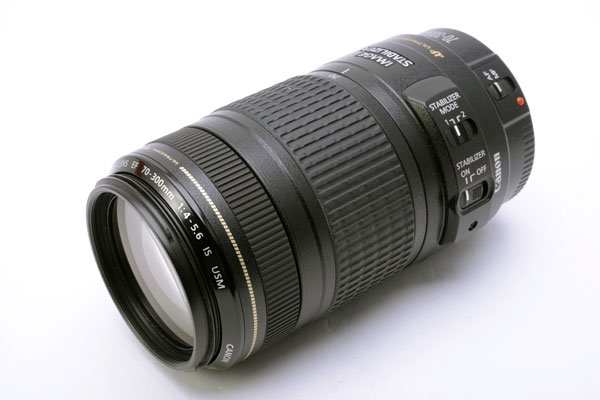 CANON キャノン EF70-300mm F4-5.6 IS USM 元箱、フード、付属品一式