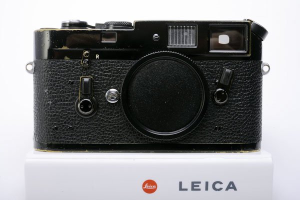 Leica M4後塗りブラックペイント - フィルムカメラ