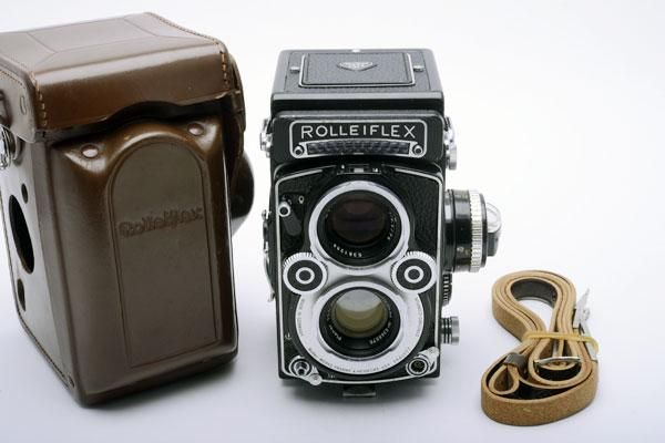 ROLLEIFLEX ローライフレックス 3.5F Planar プラナー 75mmF3.5 + 純正 ...