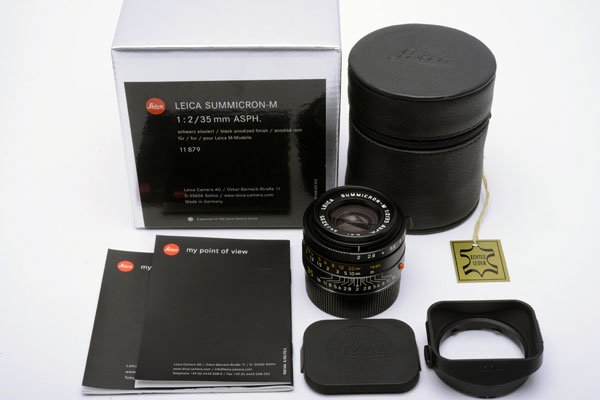 LEICA ズミクロン Summicron-M 35mm F2 旧ASPH 第4世代 + 元箱 ...