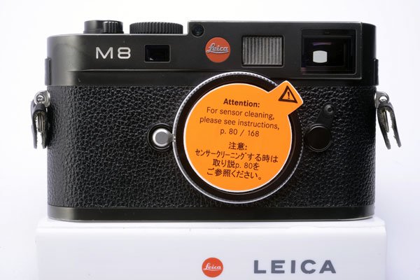 LEICA ライカ M8（8.2 UP Grade）デジタル ブラックボディ 元箱、付属 ...