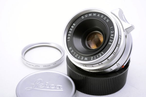 ライカ ズマロン 35mm F2.8 希少なブルーコーティング MLマウント - カメラ