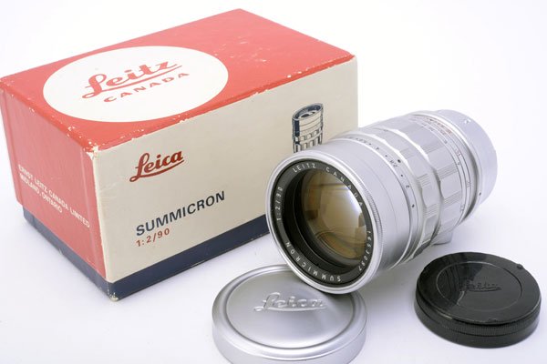 LEICA ライカ Summicron ズミクロン 90mm F2 M 第2世代 クローム