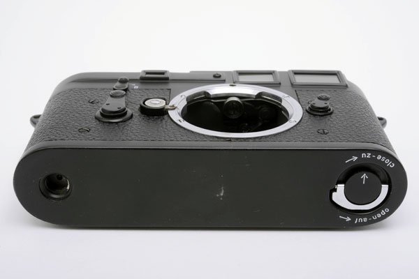 ライカＭ 3実用品ダブルストローク ブラック後塗り - カメラ