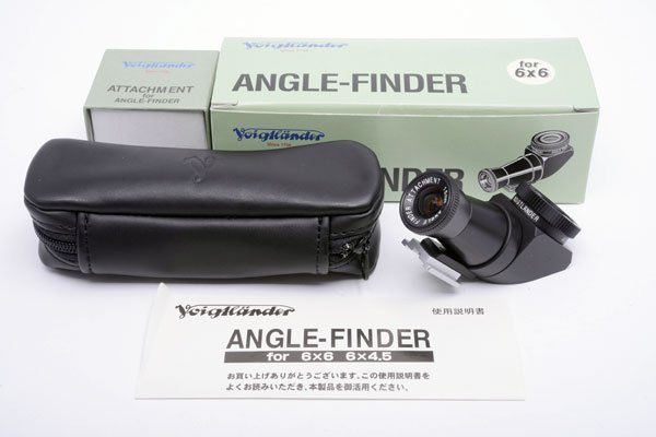 Voigtlander フォクトレンダー アングル ファインダー 6×6 ハッセルSWC用 15mmアタッチメント付 - ライカ・ハッセルブラッド  海外製中古カメラ通販【STEREO CAMERA】ステレオカメラ