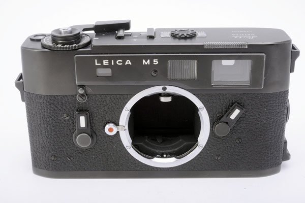 Leica ライカ M5 後期 3点吊 134万番 ブラッククローム - ライカ