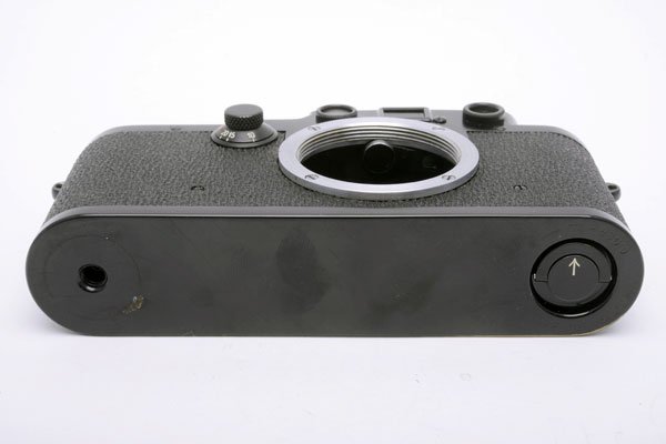 完動品 美品 ライカ Leica iiic ダークブルーグレー 後塗 - フィルムカメラ