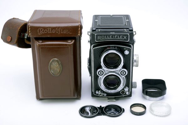 8545 良品 Rolleiflex 3.5A Tessar 75mm 3.5