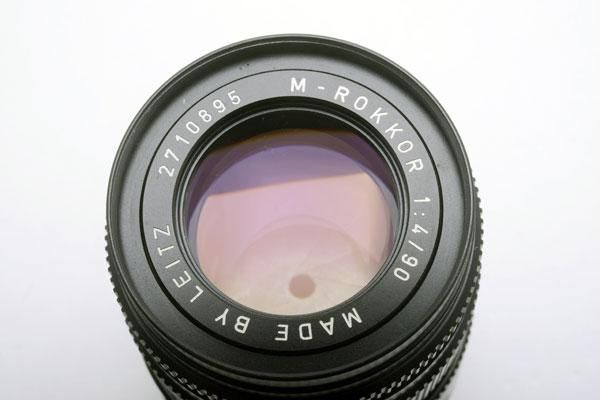 M ROKKOR 90mm F4 CLE時代 M minolta ロッコール + 純正フード + UV 