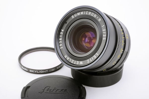 Leica ライカ Summicron ズミクロンR 35mmF2 3カム (3-CAM) フード組込