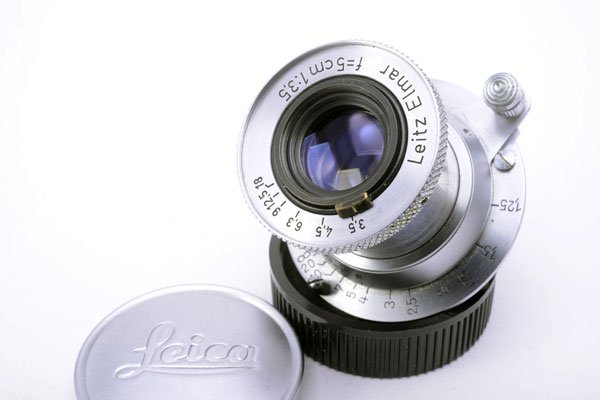 LEICA ライカ Elmar ブルーコーテッドエルマー 50mmF3.5 L 戦後