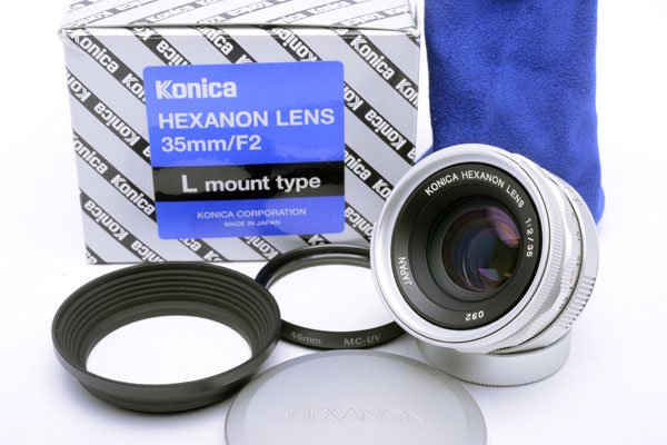KONICA コニカ HEXANON ヘキサノン 35mm F2 Lマウント（1000本限定生産
