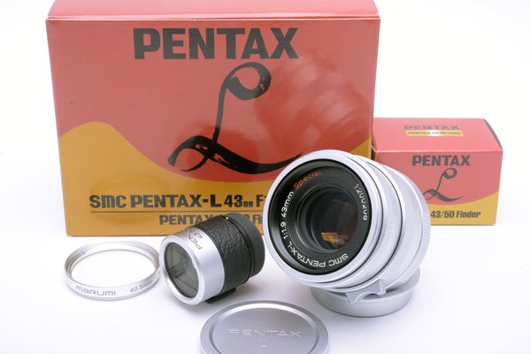 SMC PENTAX-L 43mmF1.9 Special (Silver) Lマウント（800本限定生産）+