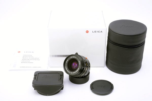 LEICA ライカ Summicron-M ズミクロン 28mm F2 ASPH 前期（1st） 元箱 