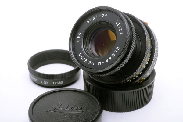 LEICA ライカ Elmar エルマー 沈胴 50mmF2.8 M ブラック E39 2nd