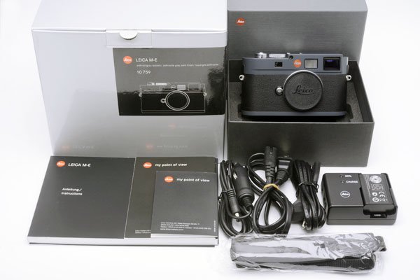 LEICA ライカ M-E デジタル アンスラサイトグレー 元箱、付属品一式