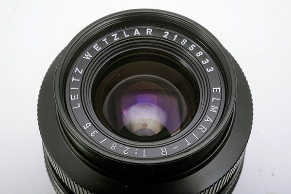 Leica ELMARIT-R 35mm f2.8 初期型 1cam 赤文字