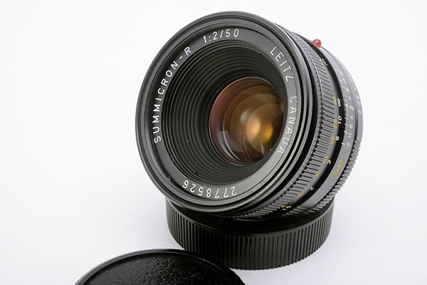 Leica ライカ Summicron ズミクロンR 50mmF2 3カム (3-CAM) フード組込 