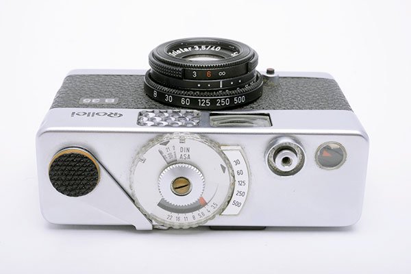 Rollei B 35 ブラック Triotar 40mm F3.5 #811 デジタルカメラ 