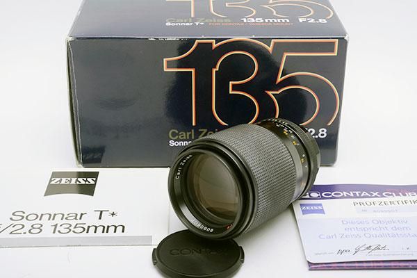 Contax CarlZeiss Sonnar T 135 f2.8 MMJ - daterightstuff.com