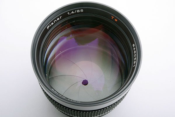 CONTAX コンタックス Carl Zeiss Planar 85mm F1.4 AEG T* for Y/C +