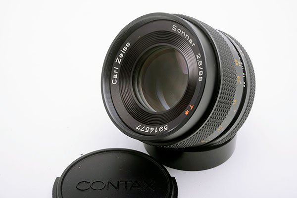 CONTAX コンタックス Carl Zeiss Sonnar 85mm F2.8 AEG T* for Y/C