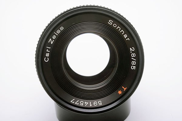 CONTAX コンタックス Carl Zeiss Sonnar 85mm F2.8 AEG T* for Y/C 