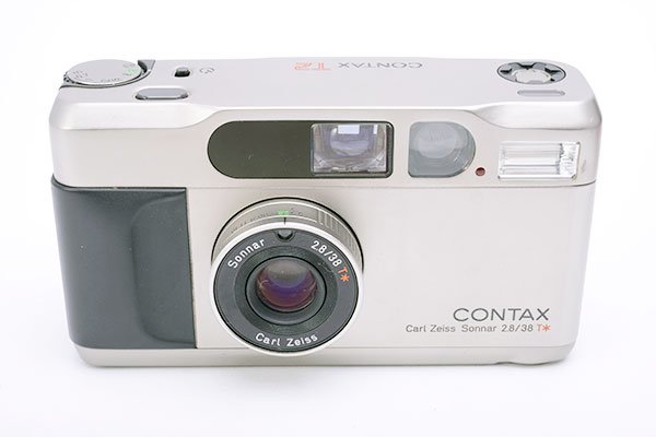 人気セール コンタックス T2 【フィルムカメラ】 チタンクローム フィルムカメラ