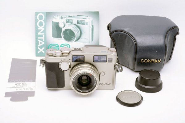 CONTAX コンタックス G2 チタンクローム + Carl Zeiss Biogon ビオゴン