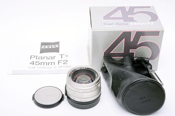 コンタックス CONTAX Planar T* 45mm F2 Gマウント