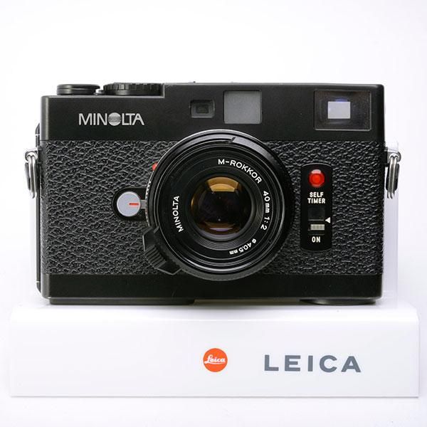 未使用品 コレクション】Minolta ミノルタ CLE+M-Rokkor 40mm f2