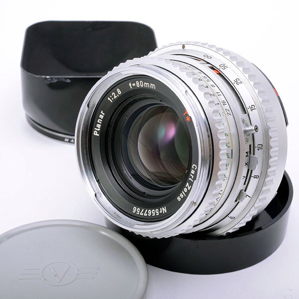 Hasselblad Carl Zeiss Planar C 80mm f/2.8 T Black Lens From JAPAN Exc+5 