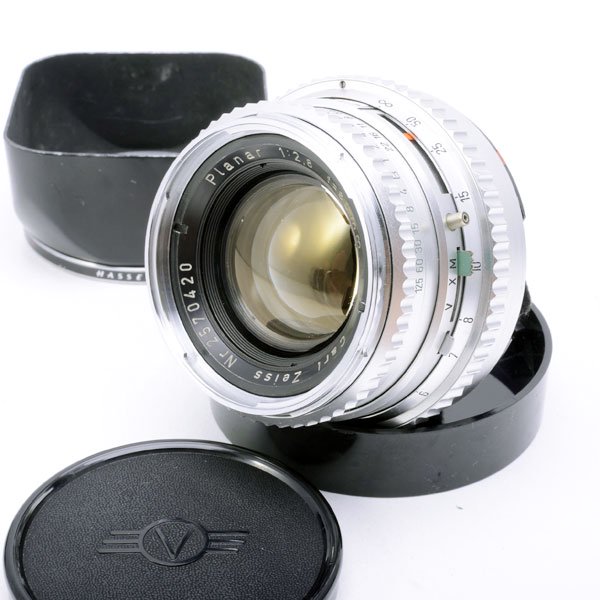 HASSELBLAD ハッセル Planar プラナー C80mmF2.8 白鏡胴 6枚玉