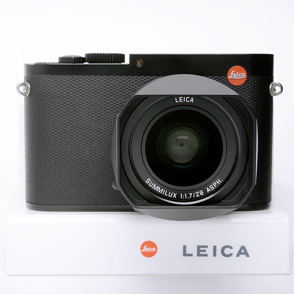 LEICA ライカ Q (Typ116) ブラック 元箱、付属品一式 + 革ケース、予備