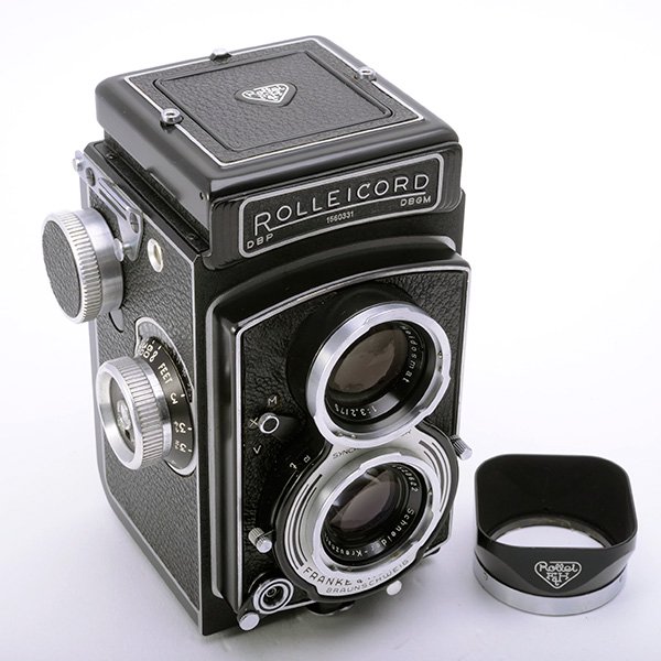 ROLLEICORD Ⅴ ローライコード Xenar クセナー75mm F3.5 + 純正フード