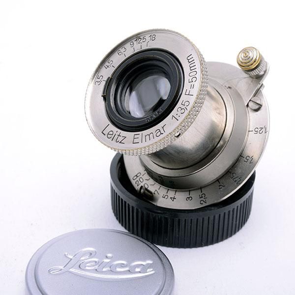 LEICA ライカ Elmar ニッケルエルマー 50mmF3.5 L - ライカ