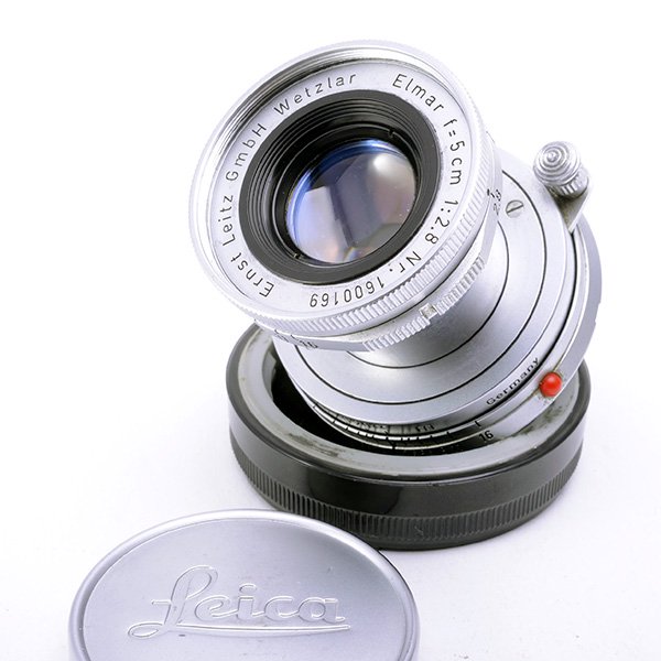 LEICA ライカ Elmar 蒼紫コーテッドエルマー 50mmF2.8 M - ライカ