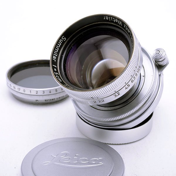 LEICA ライカ Summitar ズミタール 50mm F2 L コーティング 丸絞り