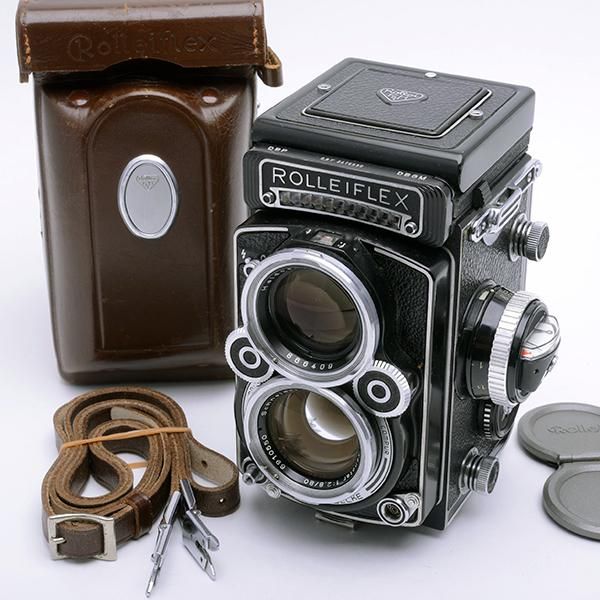 ROLLEIFLEX ローライフレックス 2.8F Xenotar クセノタール 80mmF2.8+ ...