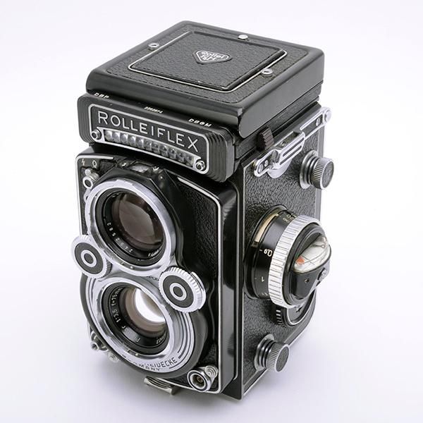 Rolleiflex T Tessar 75mm F3.5 純正ケース付き 販売実績No.1 