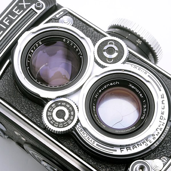 ROLLEIFLEX ローライフレックス 3.5E2 Xenotar クセノタール 75mmF3.5