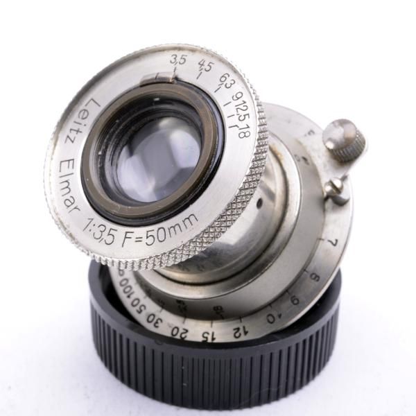 作例あり　ライカ　ニッケルエルマー　50mm ｆ3.5　ｍ表示　1935年製