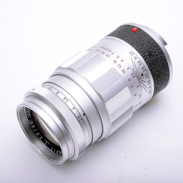 カメラ レンズ(単焦点) LEICA ライカ Elmarit-M エルマリート 90mm F2.8 + 純正フード 