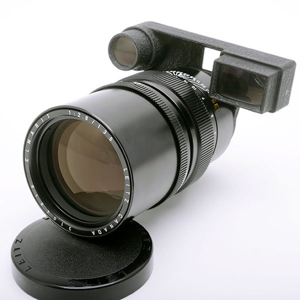 Leica Elmarit-M 2.8/135「メガネ付」Mマウント単焦点レンズ - レンズ 