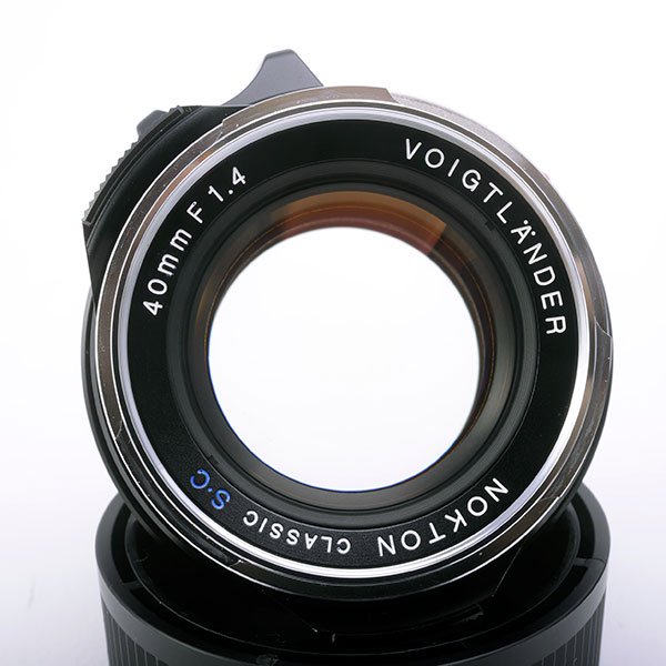 ノクトンクラシック SC 40mm フード＆フィルター付き - カメラ