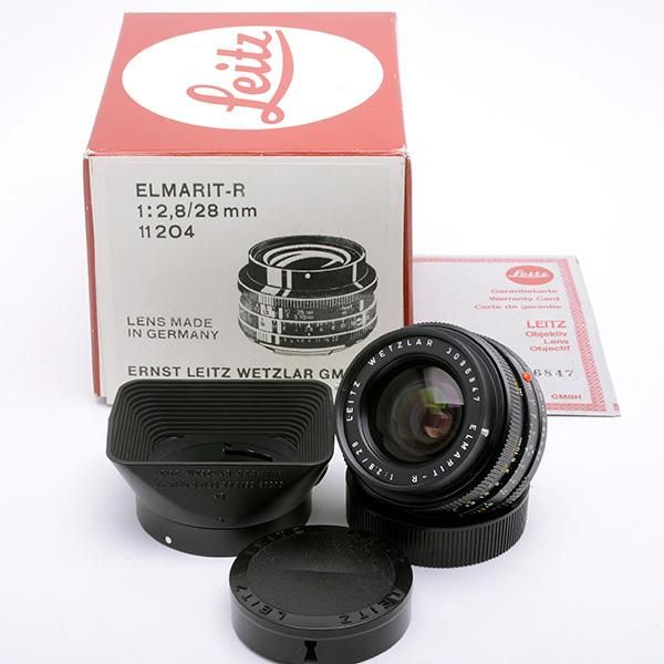 LEICA ライカ 一眼用 Elmarit-R エルマリート 28mmF2.8 3カム + 純正 